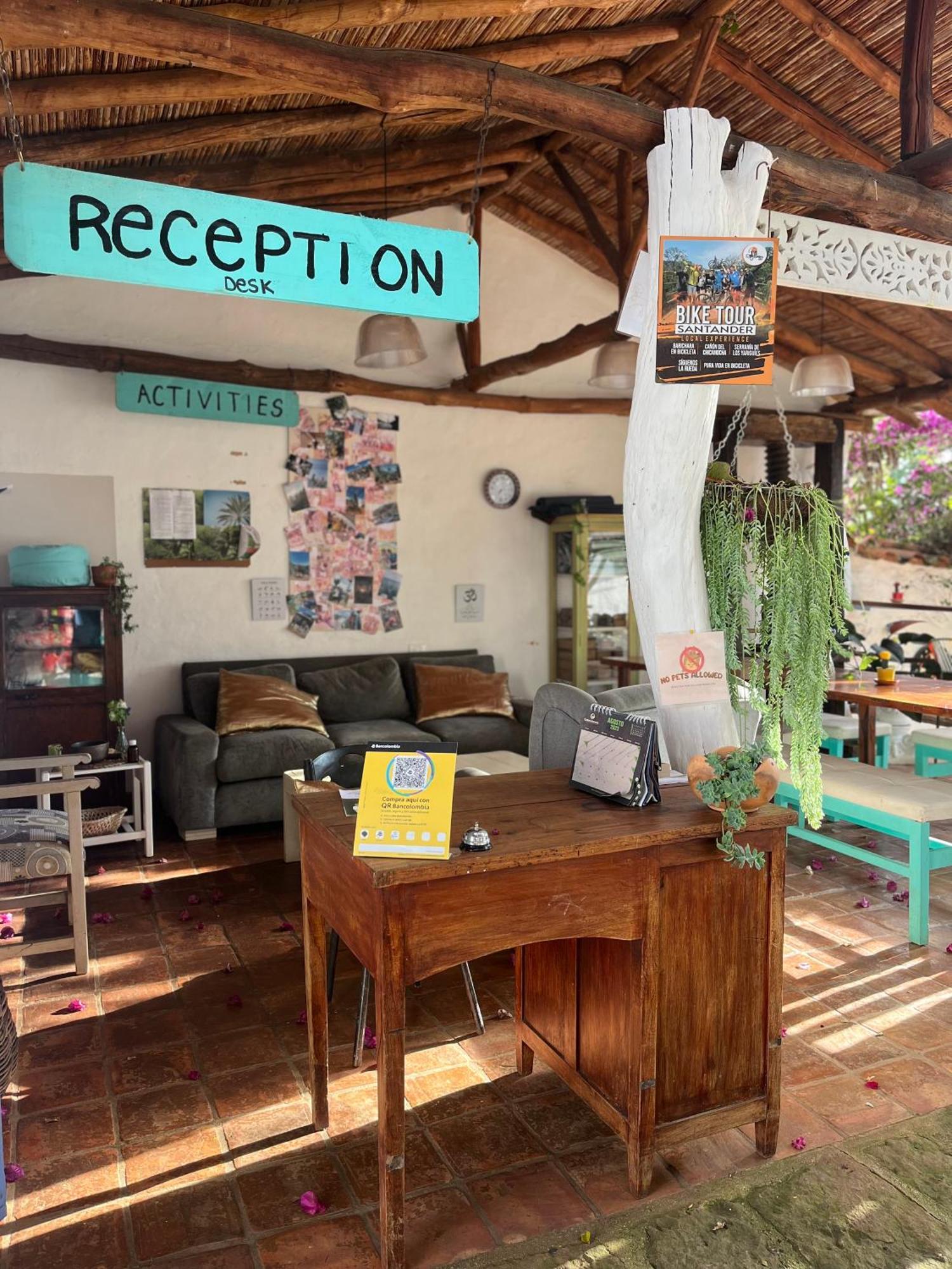 Tree Of Life - Hostel Barichara Exterior photo